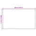 Covor pentru cort, albastru, 300x600 cm, HDPE - WALTI WALTI