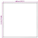 Covor pentru cort, albastru, 400x400 cm, HDPE - WALTI WALTI