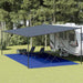 Covor pentru cort, albastru, 400x700 cm, HDPE - WALTI WALTI