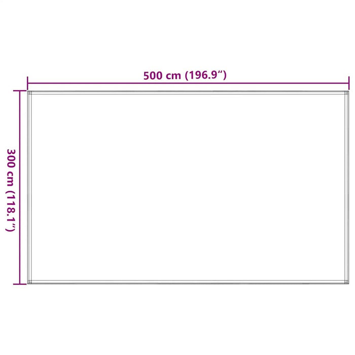 Covor pentru cort, gri taupe, 300x500 cm - WALTI WALTI