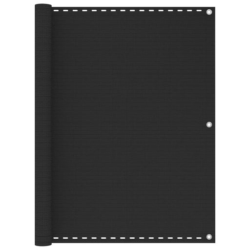 Paravan de balcon, antracit, 120 x 600 cm, HDPE - WALTI WALTI