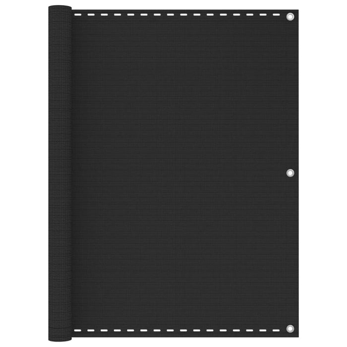 Paravan de balcon, antracit, 120 x 600 cm, HDPE - WALTI WALTI