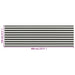 Paravan pentru balcon, antracit și alb, 120 x 400 cm, HDPE - WALTI WALTI