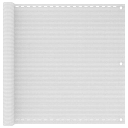 Paravan de balcon, alb, 90x300 cm, HDPE - WALTI WALTI