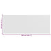 Paravan pentru balcon, alb, 120x300 cm, HDPE - WALTI WALTI