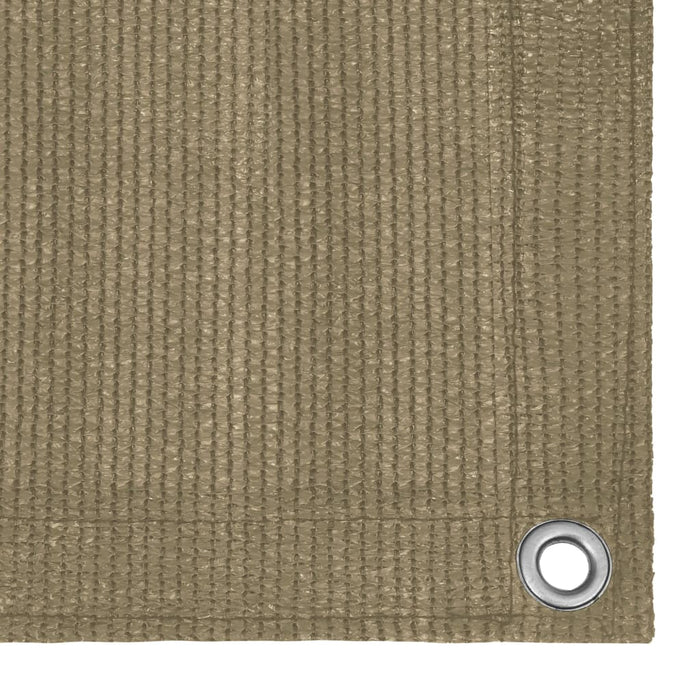 Paravan de balcon, gri taupe, 90x300 cm, HDPE WALTI