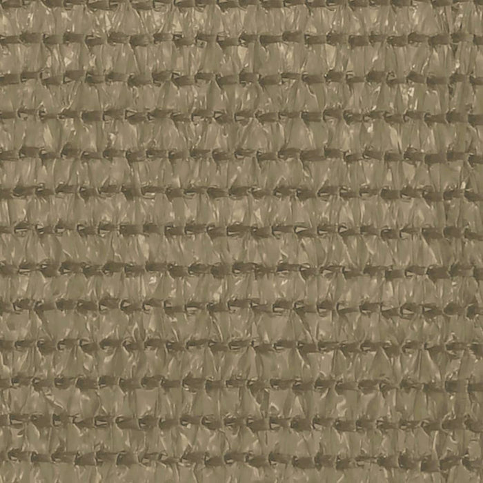 Paravan de balcon, gri taupe, 120x600 cm, HDPE WALTI