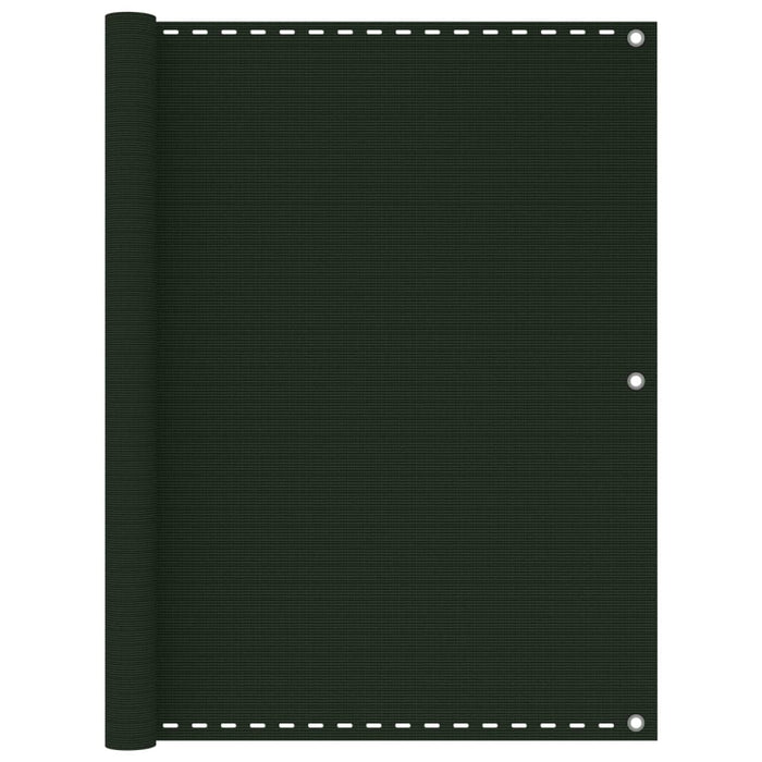 Paravan pentru balcon, verde închis, 120x600 cm, HDPE WALTI