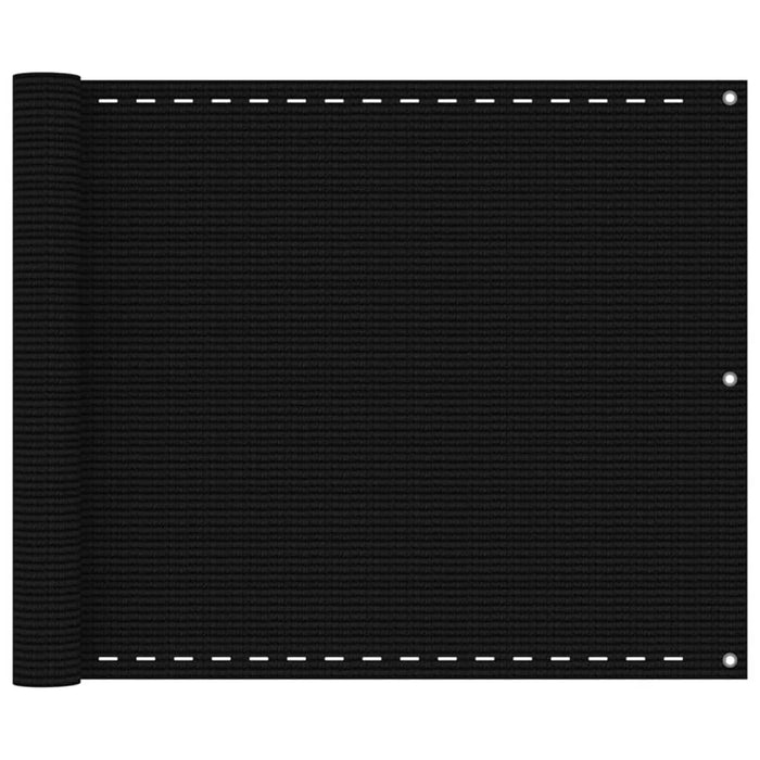 Paravan de balcon,portocaliu, 75x300 cm, HDPE - WALTI WALTI