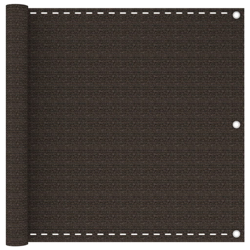 Paravan de balcon, maro, 90x300 cm, HDPE - WALTI WALTI