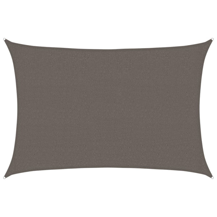 Pânză parasolar, antracit, 2,5 x 4 m, HDPE, 160 g/m² - WALTI WALTI