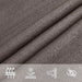 Pânză parasolar, antracit, 2,5 x 4 m, HDPE, 160 g/m² - WALTI WALTI