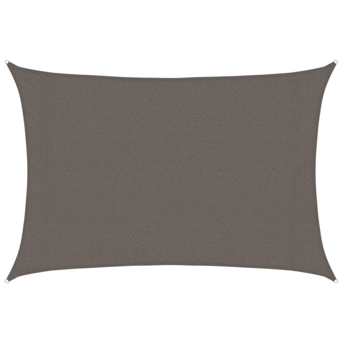 Pânză parasolar, antracit, 3 x 5 m, HDPE, 160 g/m² - WALTI WALTI