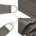 Pânză parasolar, antracit, 3,5x4,5 m, HDPE, 160 g/m² - WALTI WALTI
