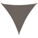 Pânză parasolar, antracit, 4,5x4,5x4,5 m, HDPE, 160 g/m² - WALTI WALTI