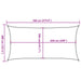 Pânză parasolar, bej, 4 x 7 m, HDPE, 160 g/m² - WALTI WALTI