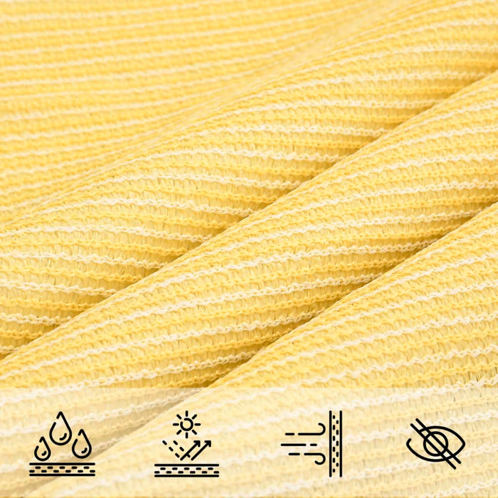 Pânză parasolar, bej, 2,5 x 2,5 x 3,5 m, HDPE, 160 g/m² - WALTI WALTI