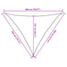 Pânză parasolar, bej, 3,5x3,5x4,9 m, HDPE, 160 g/m² - WALTI WALTI