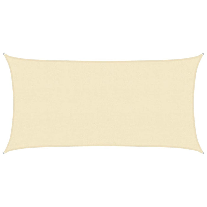 Pânză parasolar, crem, 2,5 x 5 m, HDPE, 160 g/m² WALTI