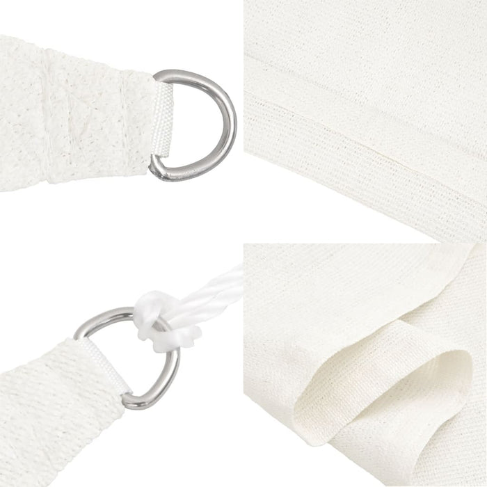 Pânză parasolar, alb, 4,5 x 4,5 m, HDPE, 160 g/m² - WALTI WALTI