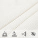 Pânză parasolar, alb, 2x2,5 m, HDPE, 160 g/m² - WALTI WALTI