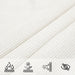 Pânză parasolar, alb, 2x3,5 m, HDPE, 160 g/m² - WALTI WALTI
