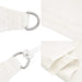 Pânză parasolar, alb, 2,5 x 5 m, HDPE, 160 g/m² - WALTI WALTI
