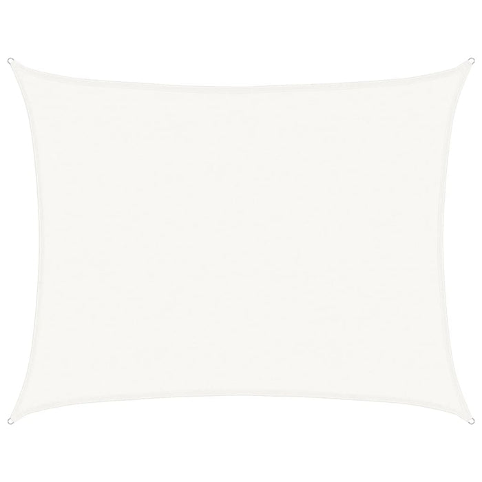 Pânză parasolar, alb, 6x7 m, HDPE, 160 g/m² - WALTI WALTI