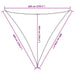 Pânză parasolar, alb, 6x6x6 m, HDPE, 160 g/m² - WALTI WALTI