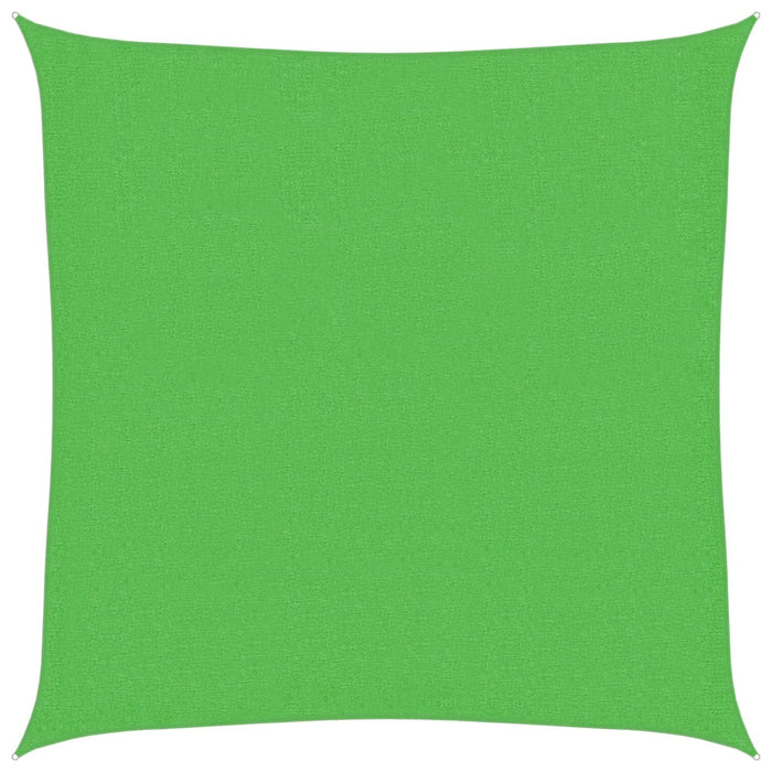 Pânză parasolar, verde deschis, 3,6 x 3,6 m, HDPE, 160 g/m² - WALTI WALTI