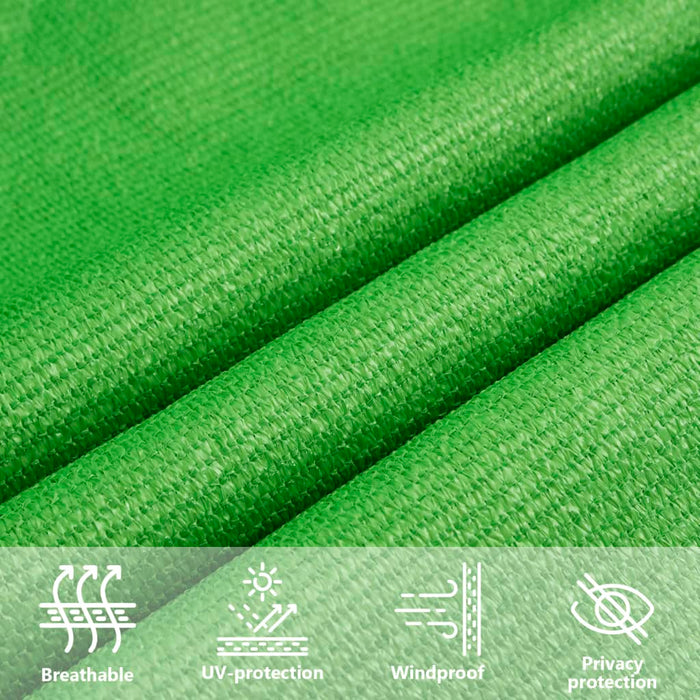 Pânză parasolar, verde deschis, 4,5x4.5 m, HDPE, 160 g/m² - WALTI WALTI