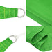 Pânză parasolar, verde, 2,5x4,5 m , HDPE ,160 g/m² - WALTI WALTI