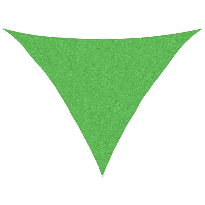 Pânză parasolar, verde deschis, 2,5x2,5x3,5 m, HDPE, 160 g/m² WALTI