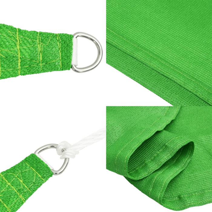 Pânză parasolar, verde deschis, 3x4x5 m, HDPE, 160 g/m² WALTI