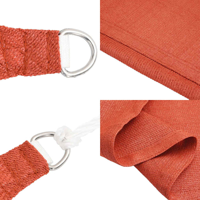 Pânză parasolar, cărămiziu, 2x4 m, HDPE, 160 g/m² - WALTI WALTI