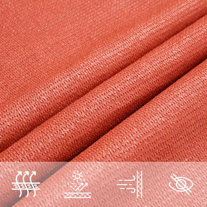 Pânză parasolar, cărămiziu, 2x4 m, HDPE, 160 g/m² - WALTI WALTI