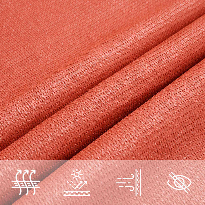 Pânză parasolar, cărămiziu, 3/4x2 m, HDPE, 160 g/m² - WALTI WALTI