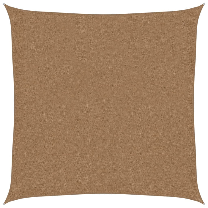 Pânză parasolar, gri taupe, 2,5 x 2,5 m, HDPE, 160 g/m² - WALTI WALTI