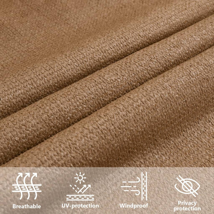 Pânză parasolar, gri taupe, 2,5x4,5 m, HDPE, 160 g/m² - WALTI WALTI