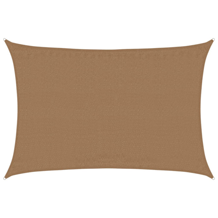 Pânză parasolar, gri taupe, 3,5x4,5 m, HDPE, 160 g/m² - WALTI WALTI