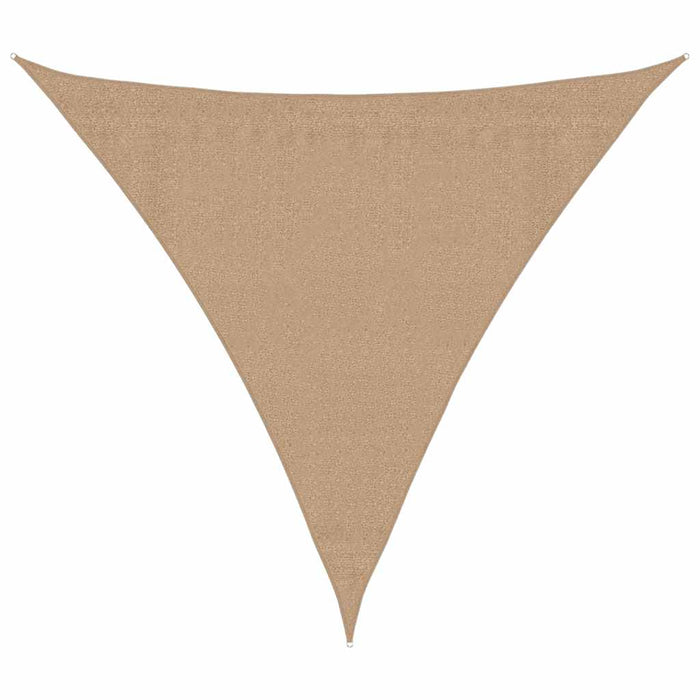 Pânză parasolar, gri taupe, 3,6x3,6x3,6 m, HDPE, 160 g/m² - WALTI WALTI