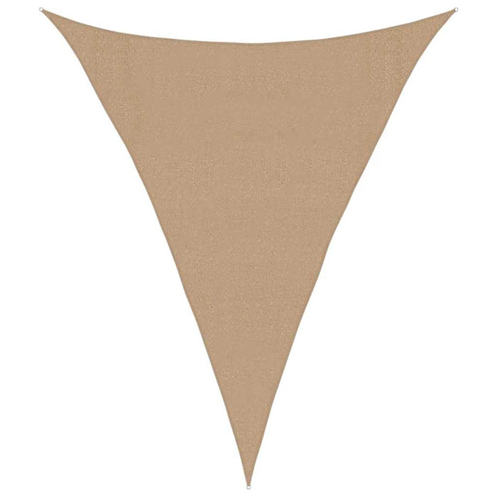 Pânză parasolar, gri taupe, 3x4x4 m, HDPE, 160 g/m² WALTI