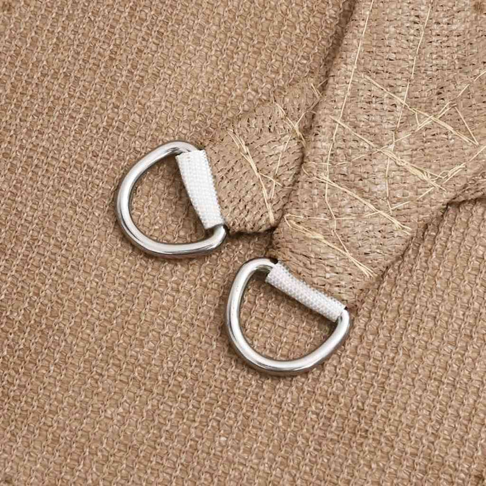 Parasolar, gri taupe, 5x7x7 m, HDPE, 160 g/m² WALTI