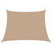 Pânză parasolar, taupe, 4/5x3 m, HDPE, 160 g/m² - WALTI WALTI