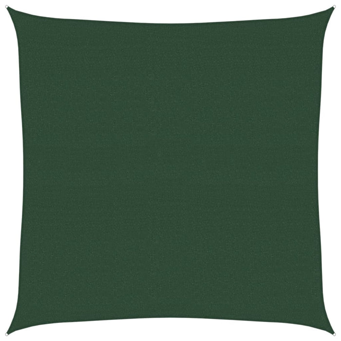 Pânză parasolar, verde închis, 4 x 4 m, HDPE, 160 g / m² - WALTI WALTI