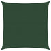 Pânză parasolar, verde închis, 4 x 4 m, HDPE, 160 g / m² - WALTI WALTI