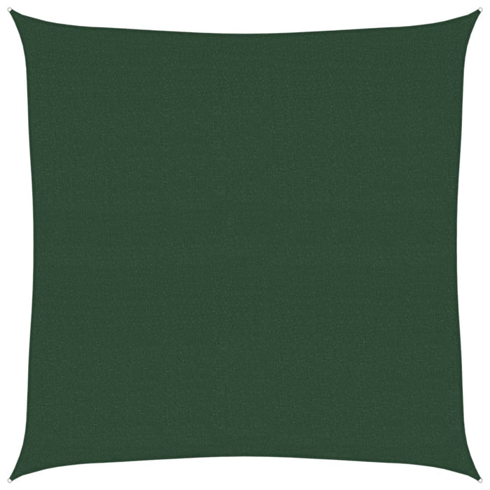 Pânză parasolar, verde închis, 7x7 m, 160 g / m², HDPE - WALTI WALTI