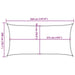 Pânză parasolar, verde închis, 2x3,5 m, HDPE, 160 g/m² - WALTI WALTI