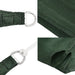 Pânză parasolar, verde închis, 2x4 m, HDPE, 160 g/m² - WALTI WALTI