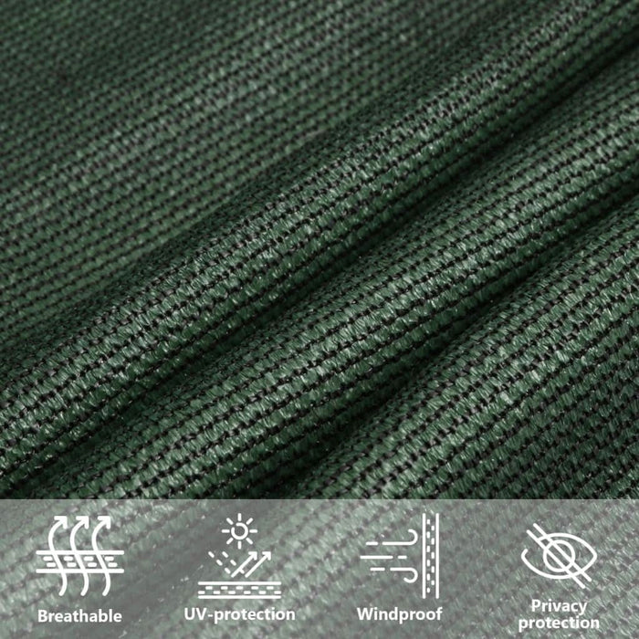 Pânză parasolar, verde închis, 2,5x3,5 m, HDPE, 160 g/m² WALTI